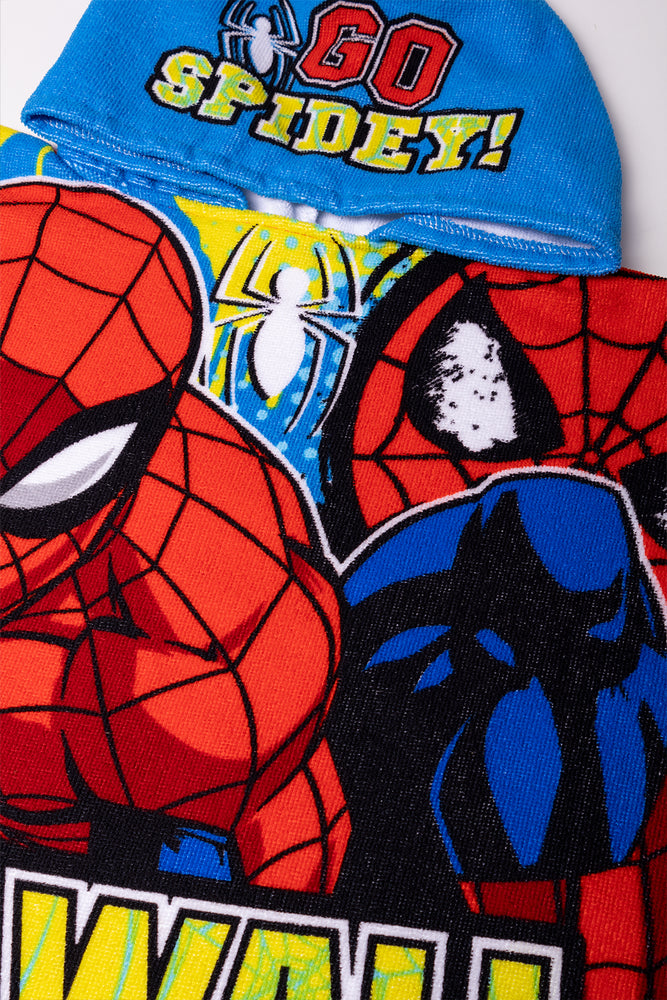 Spider-Man Hooded Towel Red