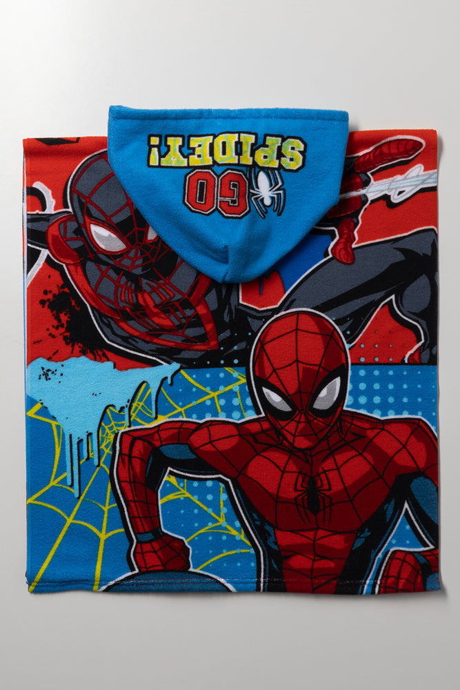 Spider-Man Hooded Towel Red (2)