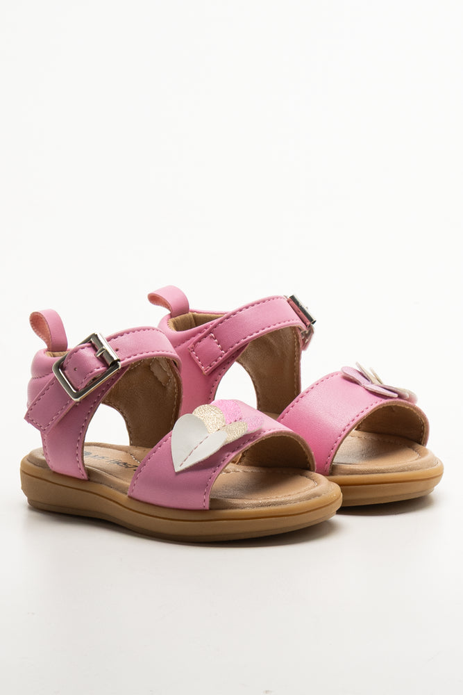 Heart Sandals Pink