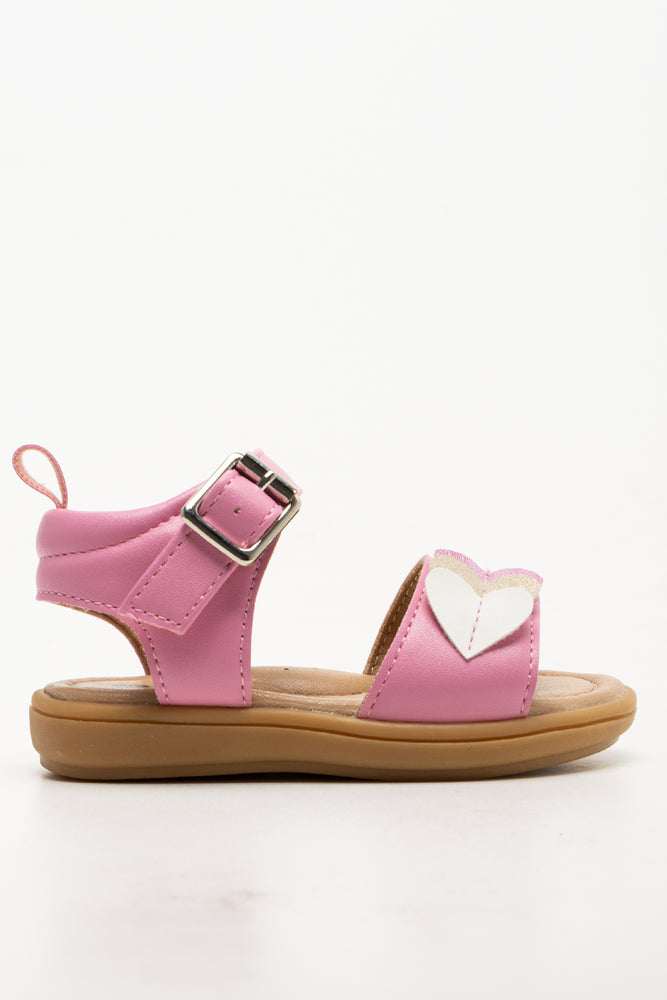 Heart Sandals Pink