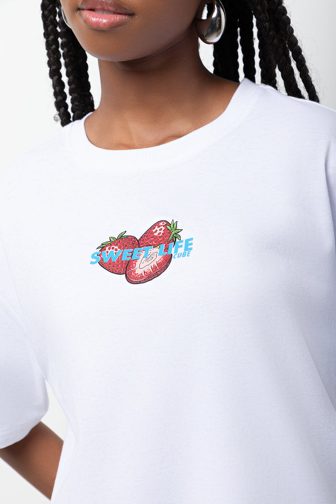 Oversized T-Shirt White (3)