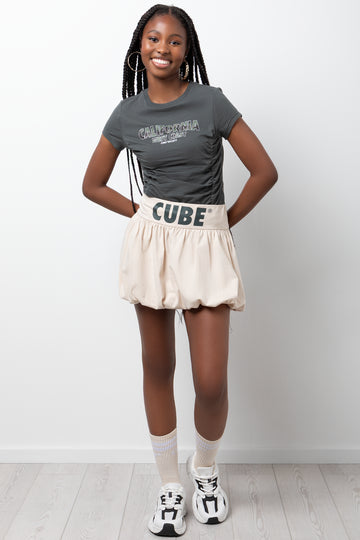 Bubble Skirt Natural