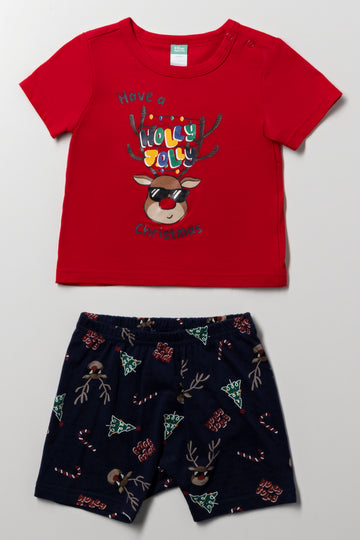 Toddler Boy Christmas Pyjama Set