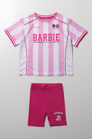 Barbie Football Set Pink