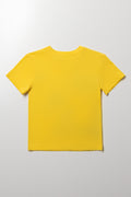 Batman Short Sleeve T-Shirt Yellow (2)