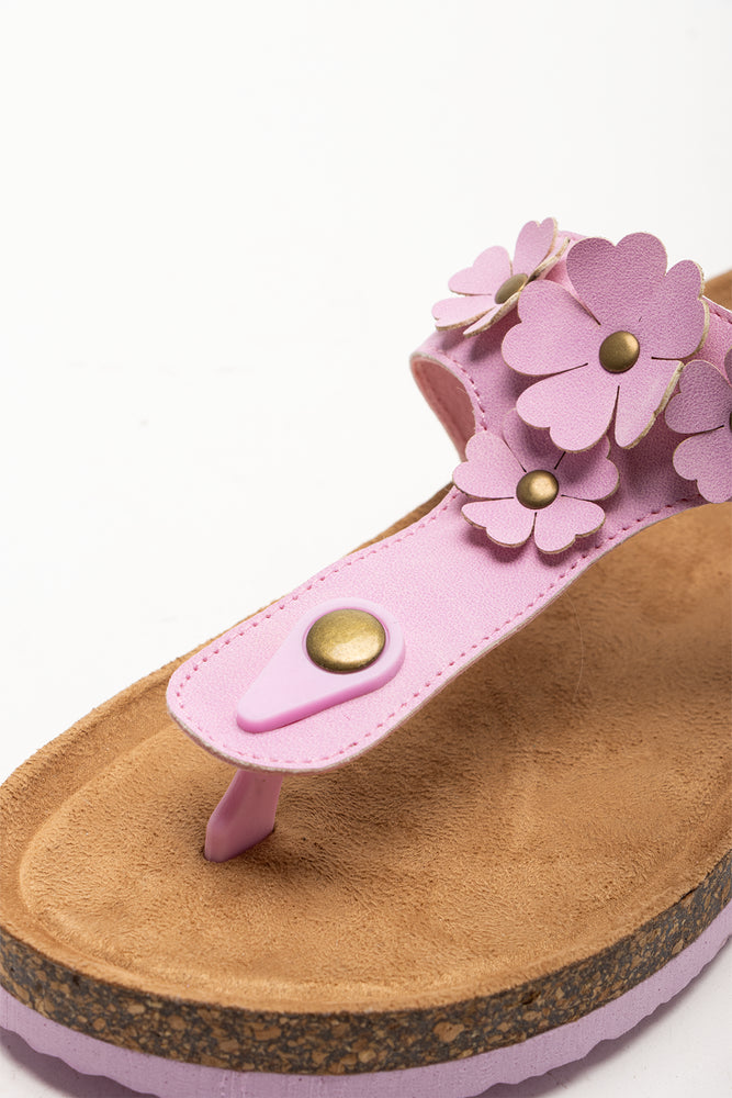 Toe Post Sandals Pink (2)