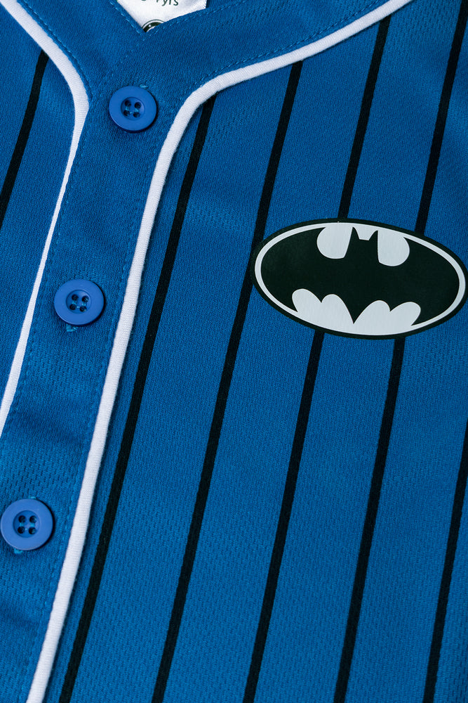 Batman Baseball T-Shirt Blue