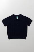 Knitwear Golfer Navy