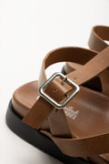 Strappy Sandals Tan (3)