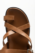 Strappy Sandals Tan (4)