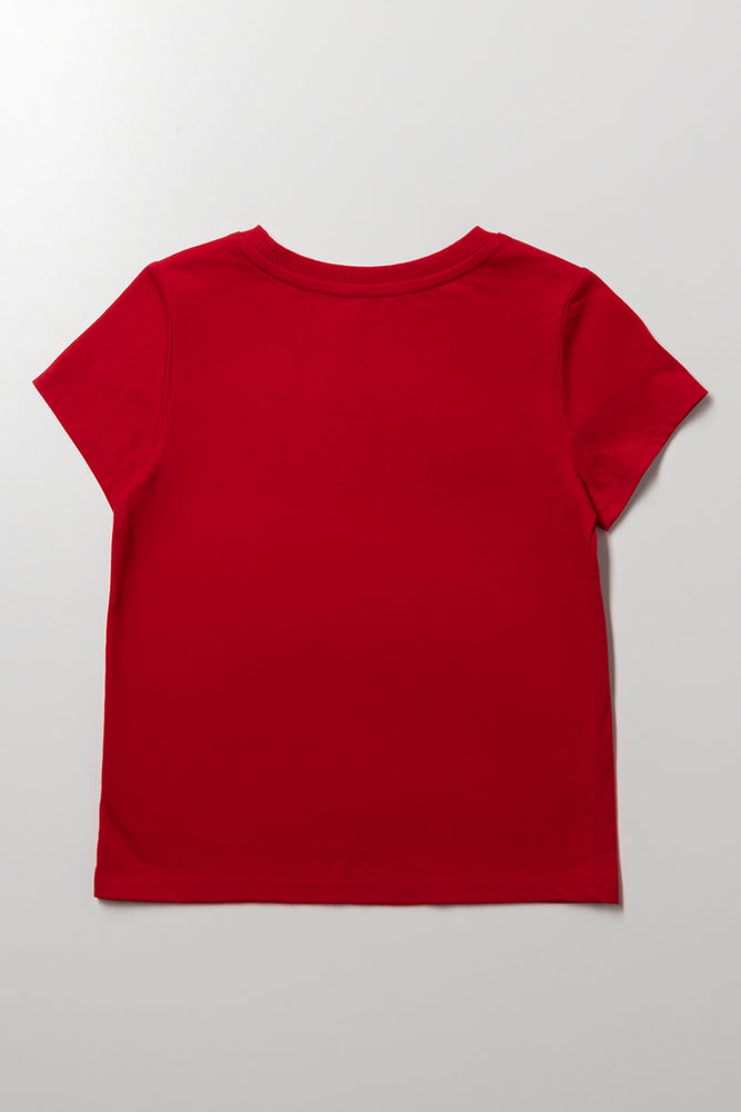 Short Sleeve T-Shirt Red (2)