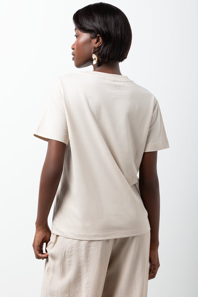 Short Sleeve T-Shirt Natural (2)