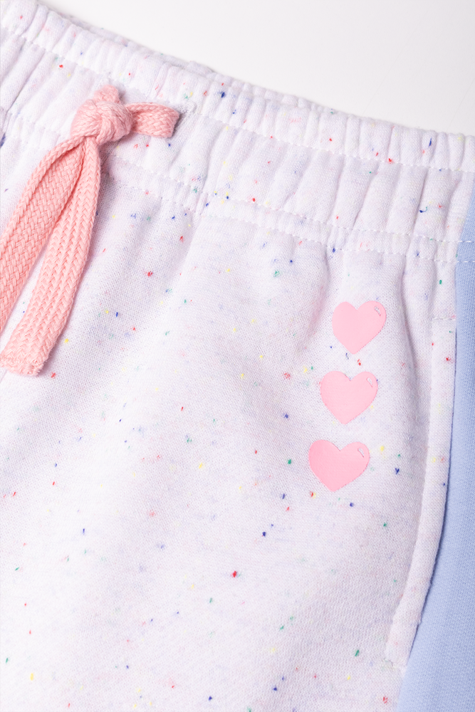 Wide Leg Trackpants Cream