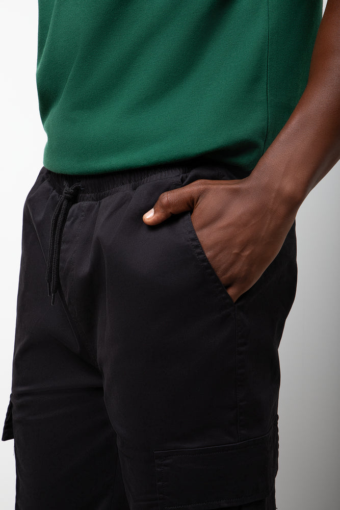 Cargo Pants Black (3)