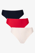 3 Pack Bonded Mesh Brazilian Panties (1)