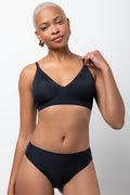 Bonded Bralette Black