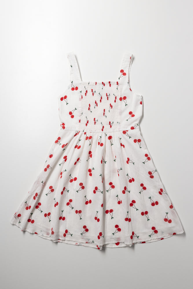 Strappy Dress White (2)