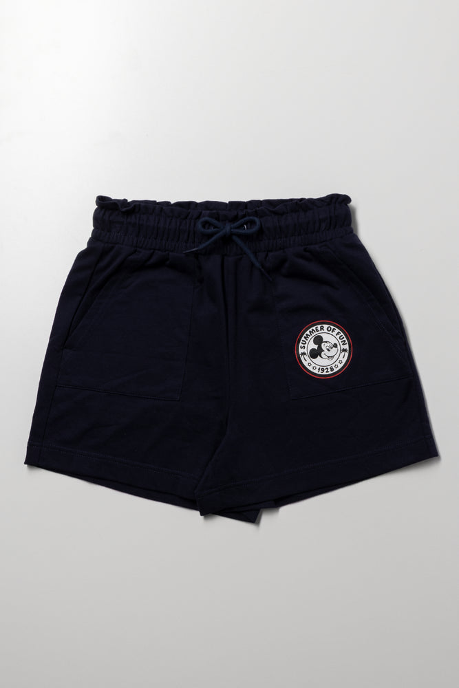 Mickey Mouse Shorts Navy