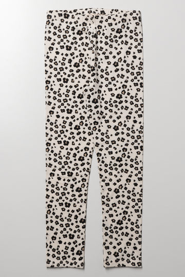 Animal Leggings Light Pink