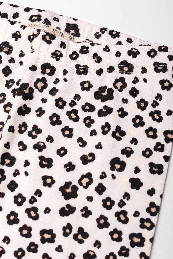 Animal Leggings Light Pink