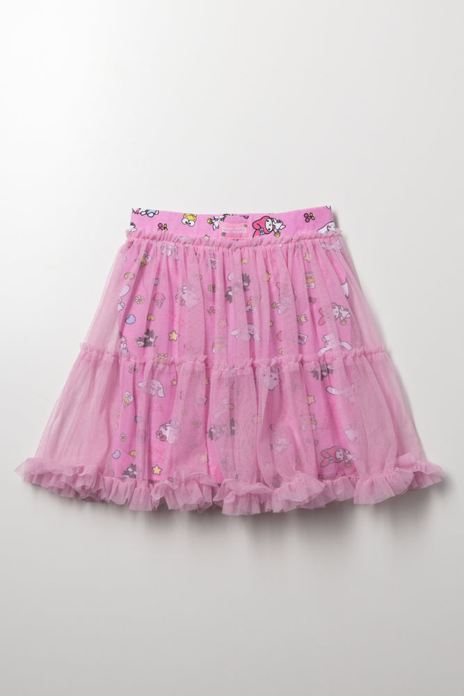 Hello Kitty Tutu With Cycle Shorts Pink