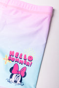 Minnie Mouse Ombre 2 Piece Swimsuit Pink And Blue (2)