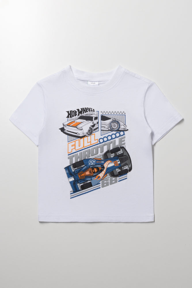 Hot Wheels T-shirt White
