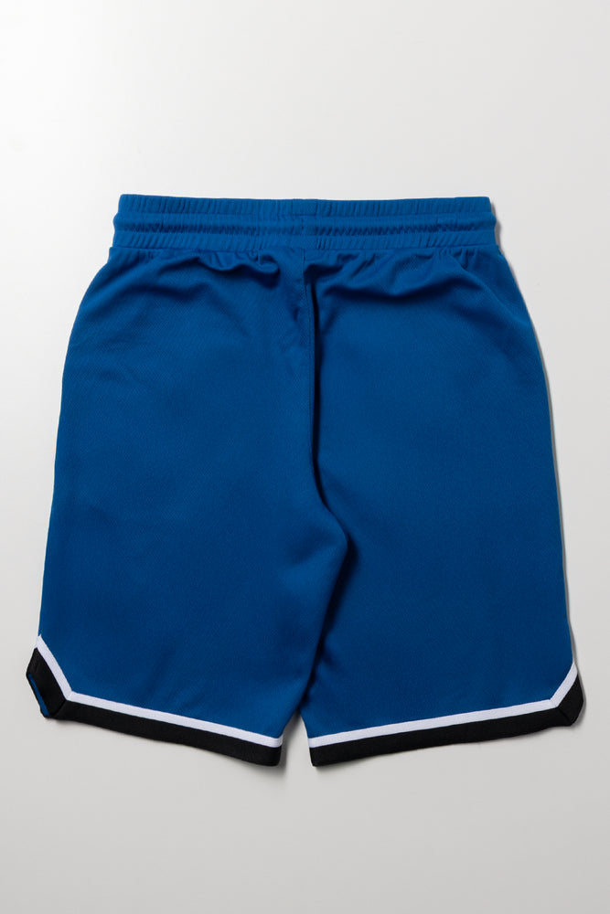 Short De Basketball Active Express – Homme – Taille M – Bleu Clair – Avec Poches