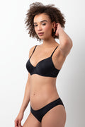 2 Pack Balconette Bras Black And Natural (2)
