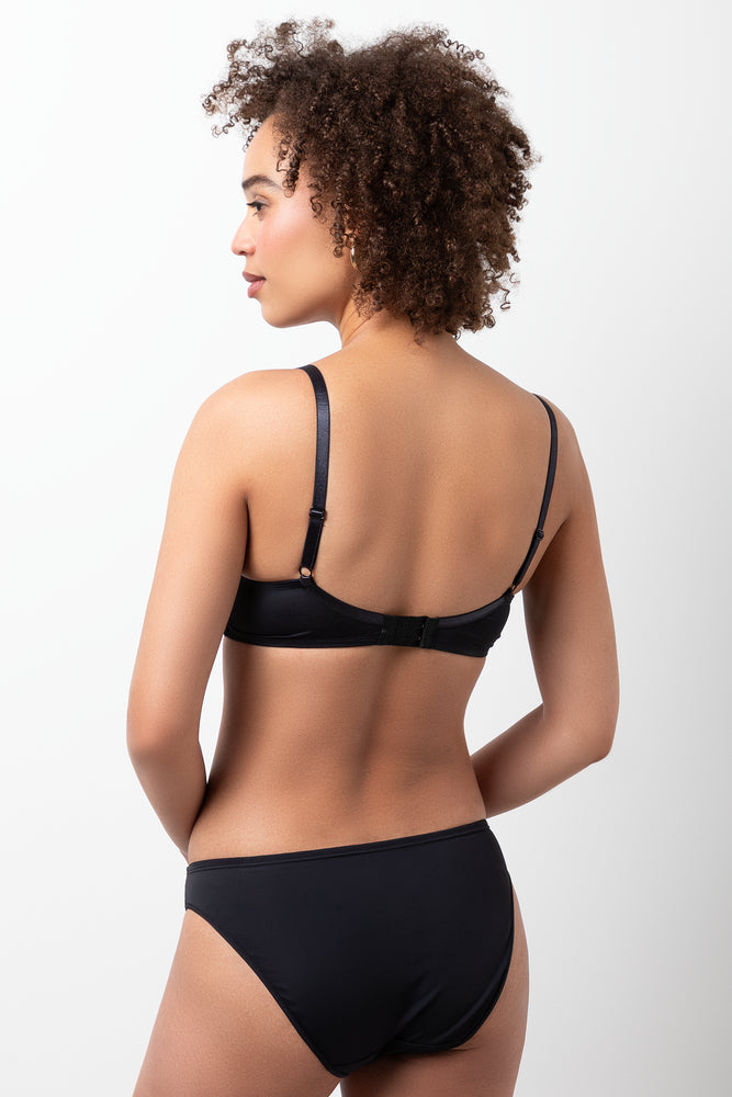 2 Pack Balconette Bras Black And Natural (3)