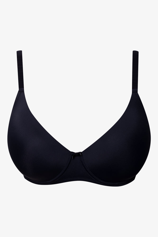 Plus Size 2 Pack Balconette Bras Black And Natural (2)