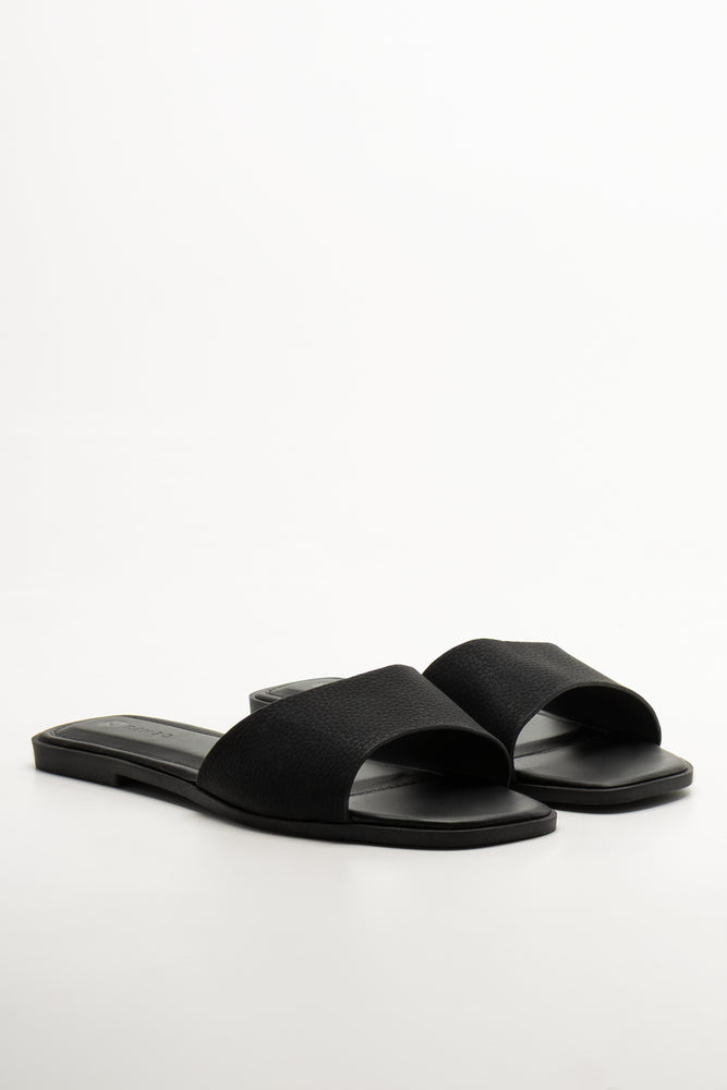 Mule Sandals Black