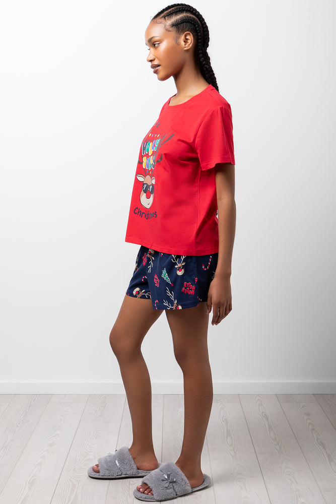 Christmas Pyjama Set Red
