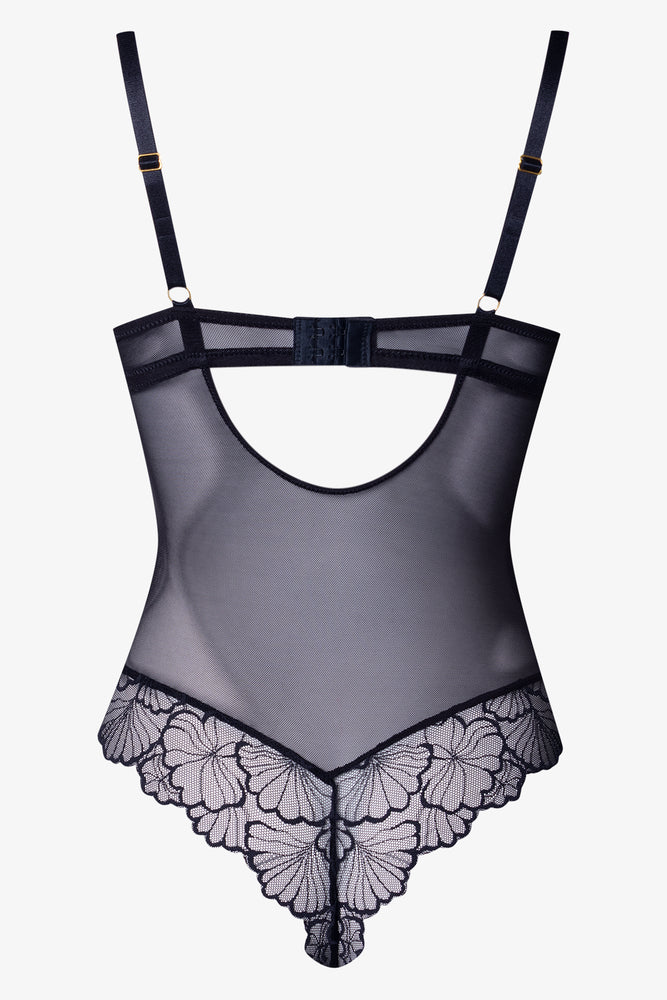 Lace Bodysuit Black (1)