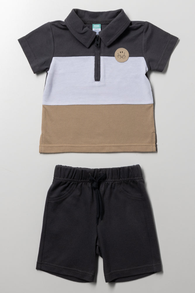 2 Piece Golfer Set Grey