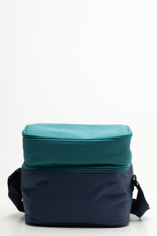 Double Layer Lunch Bag Blue