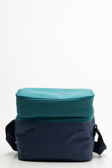 Double Layer Lunch Bag Blue