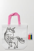 Colour Me Unicorn Tote Bag