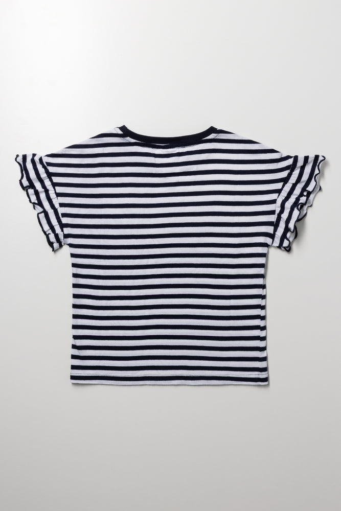 Minnie Mouse T-Shirt Black And White (2)