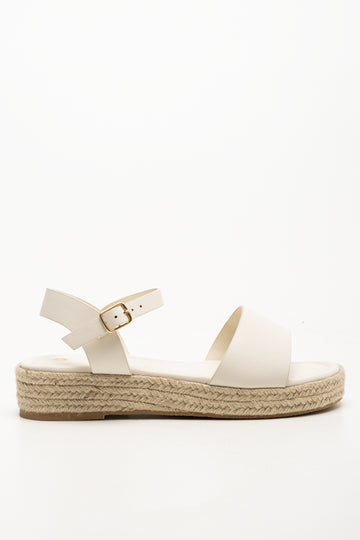 Espadrille Sandals Cream