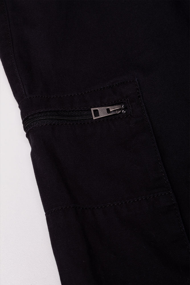 Cargo Joggers Black (1)