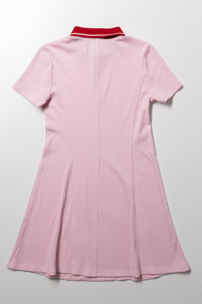 Skater Dress Pink (2)