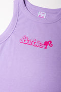 Barbie Rib Dress Purple (1)
