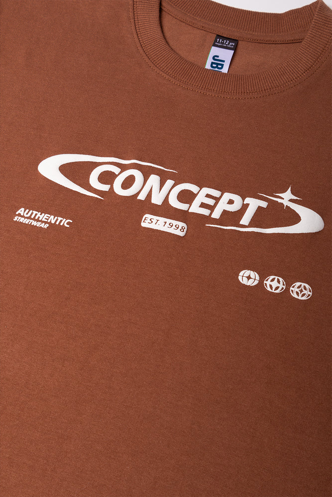 Short Sleeve T-Shirt Brown