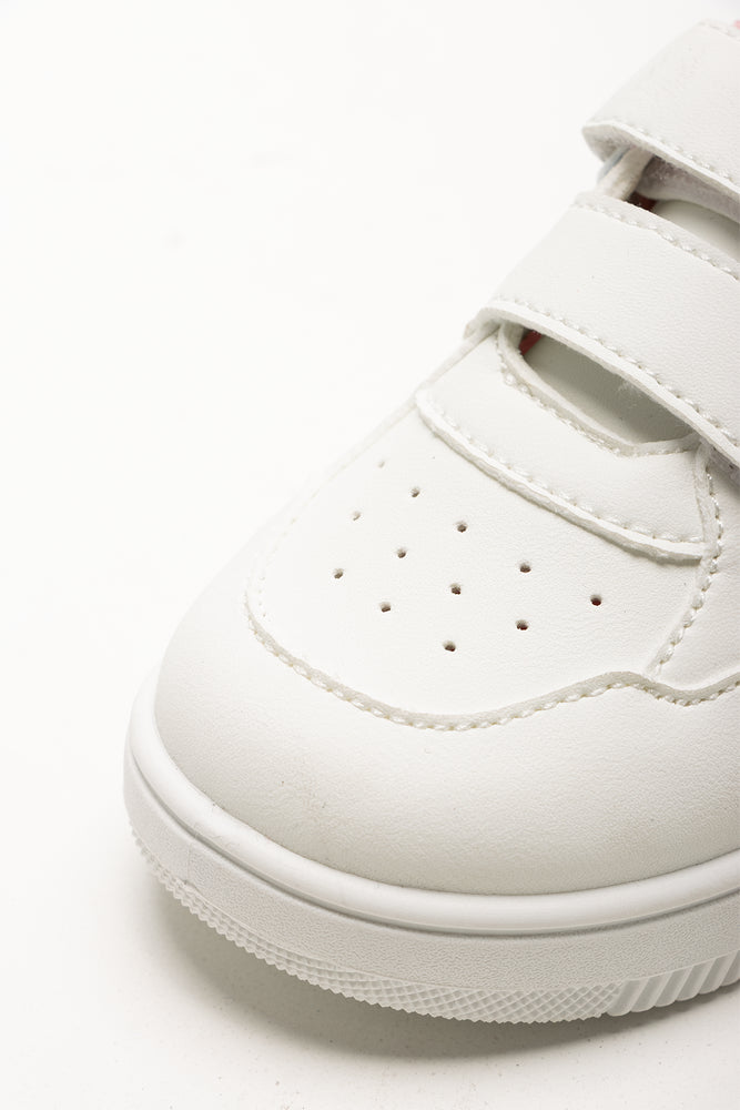 Double Strap Sneakers White (2)