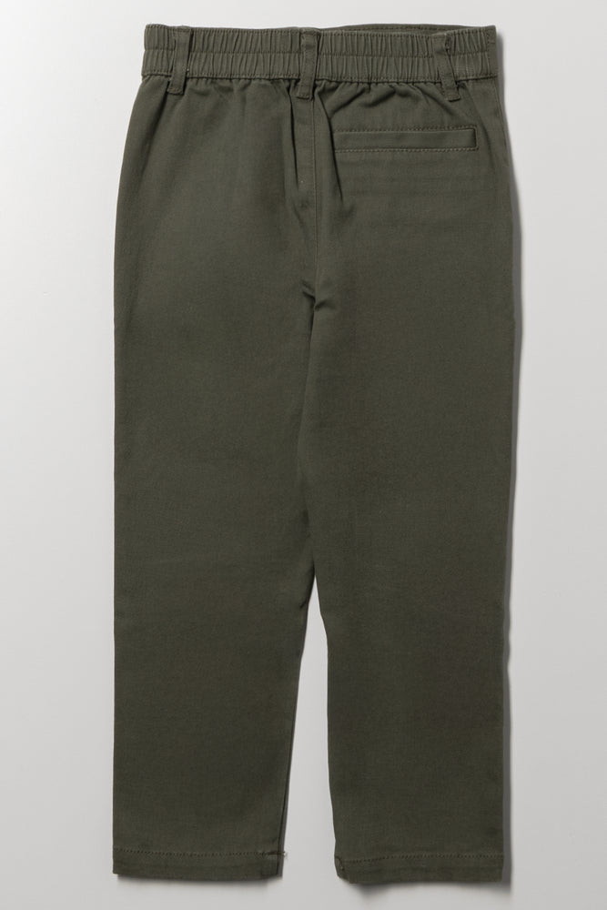 Chino Trouser Khaki (2)