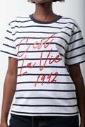 Short Sleeve T-Shirt Black And White (3)