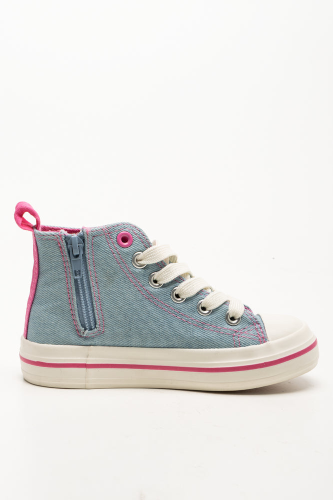 Barbie Denim High Top Sneakers