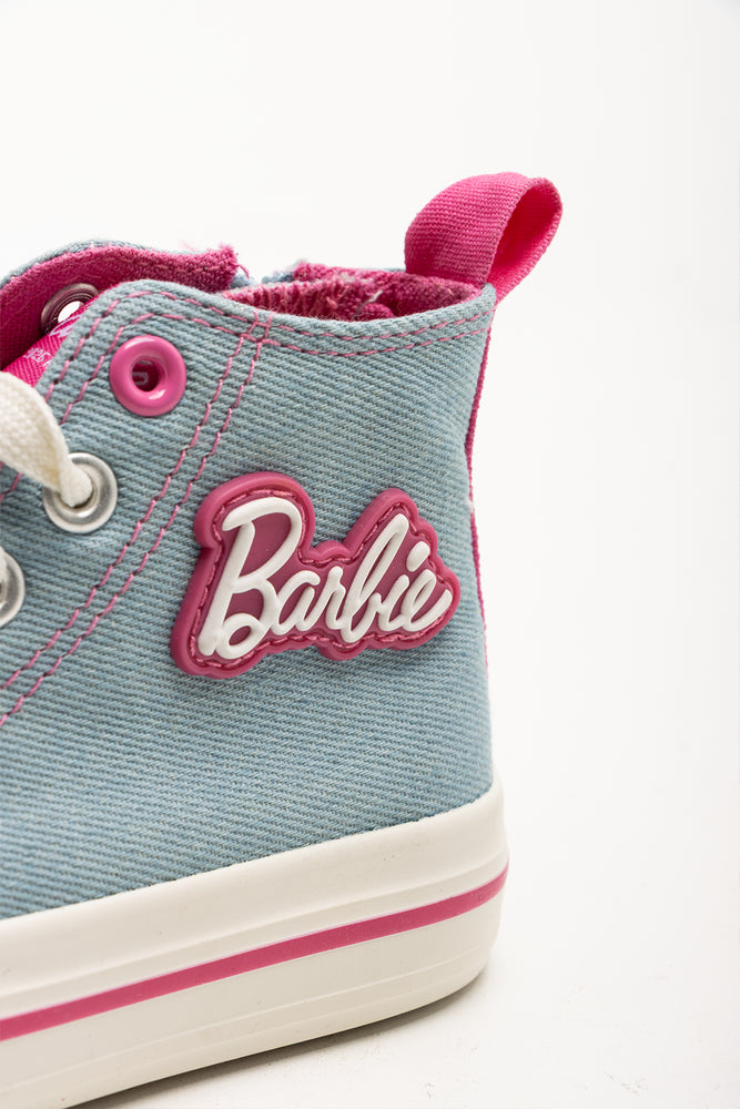 Barbie Denim High Top Sneakers (3)