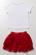 Hello Kitty Set Red And White (3)